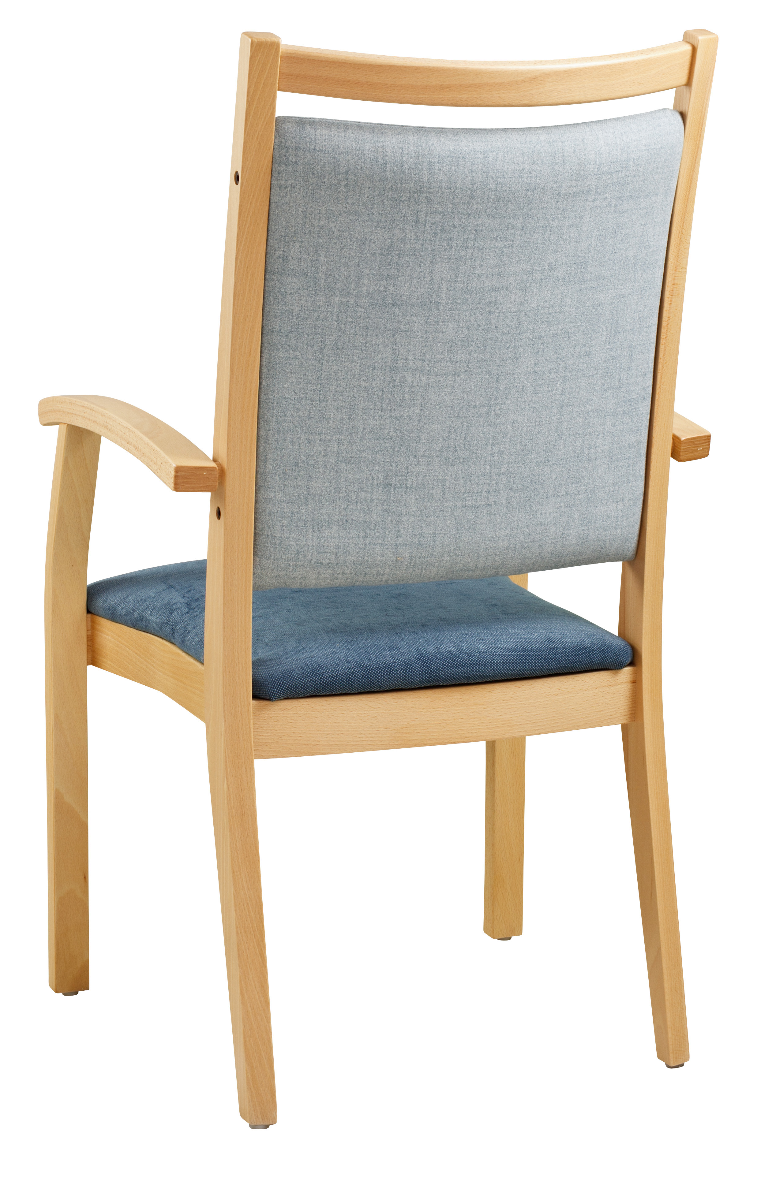 Beizton: Buche Natur | Bezug Sitz: Delius Amber 5551 | Bezug Rücken: Delius Elvin 8550