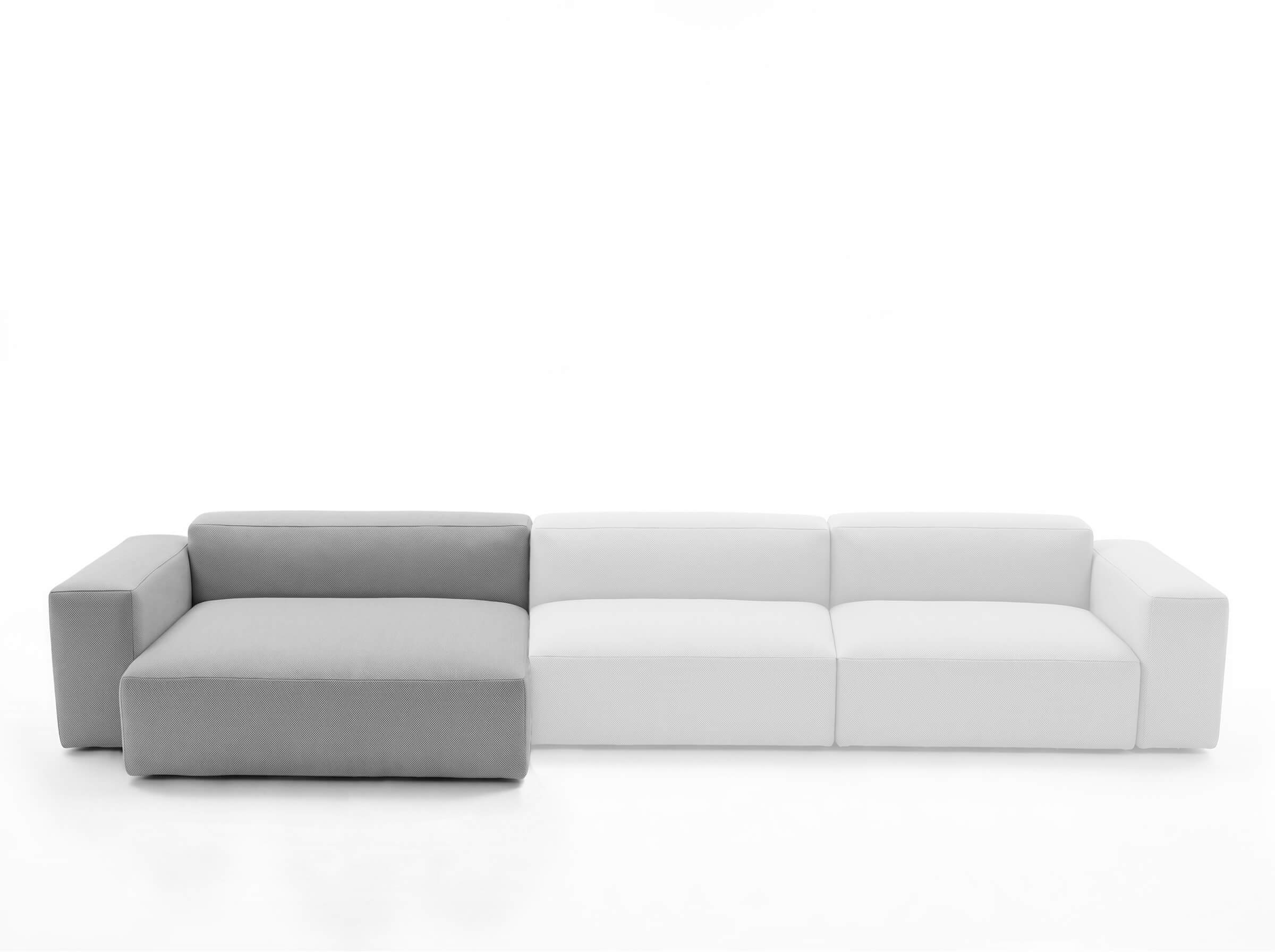 Modulares Outdoorelement Moduvano One Longchair links M - Palma 604