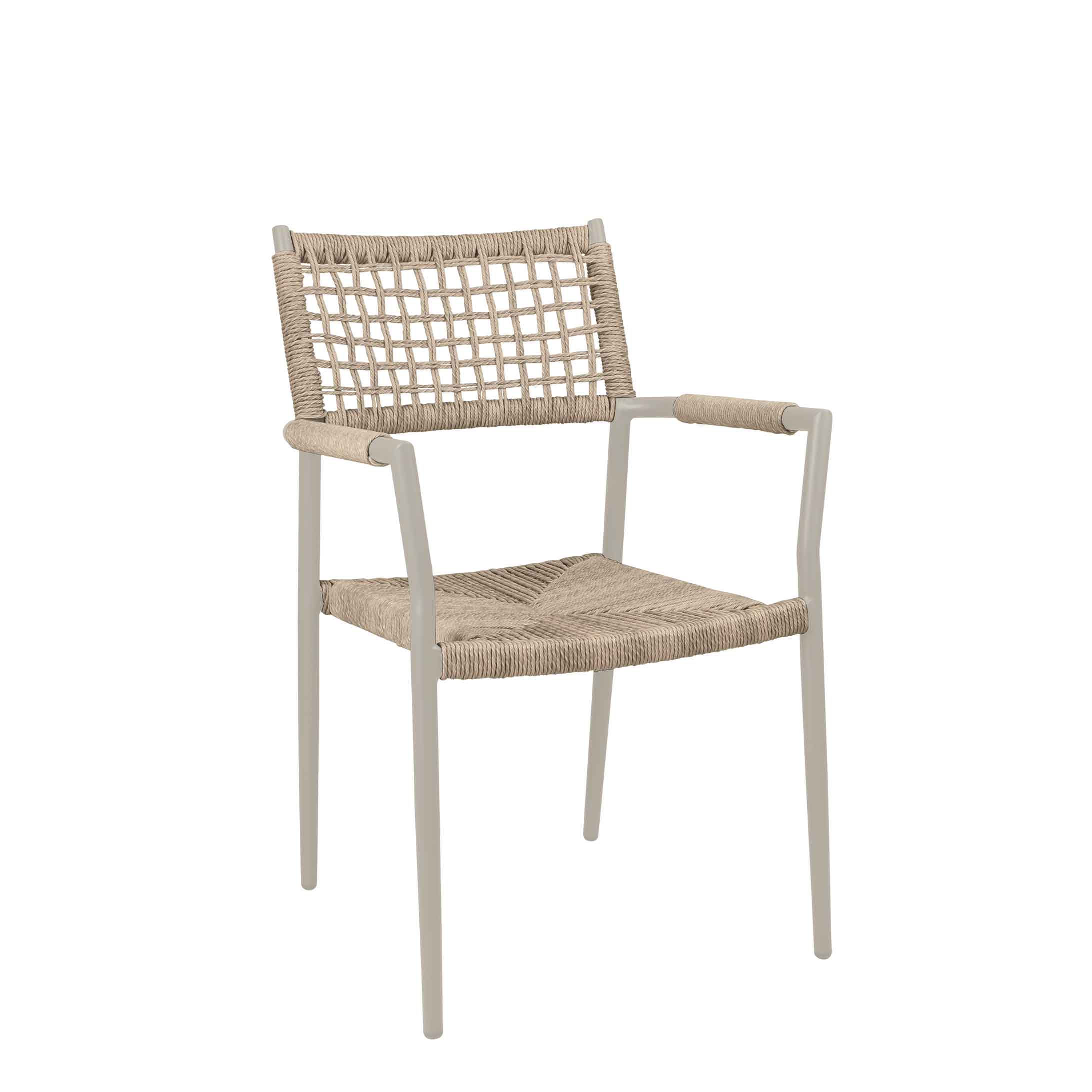 Outdoorstuhl Sisson Cream