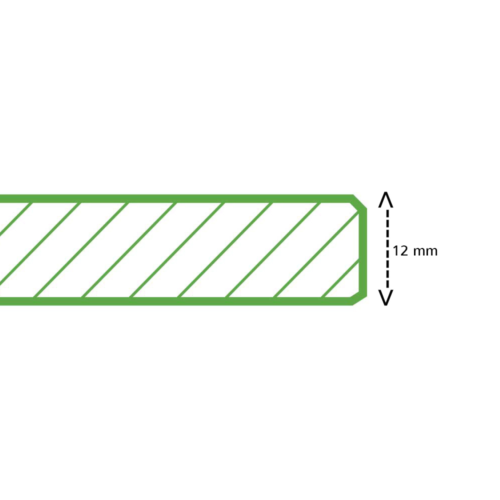 HPL Compact Dark Marmor Tischplatte