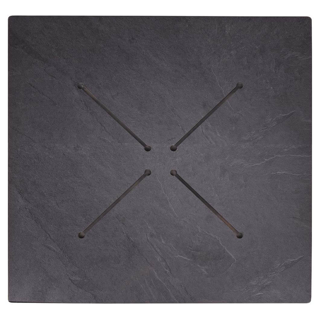 HPL Compact Dark Marmor Tischplatte