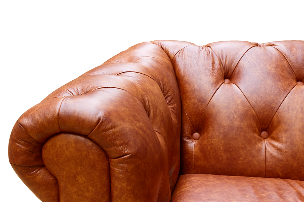 Bezug: Echtleder ENH Cognac