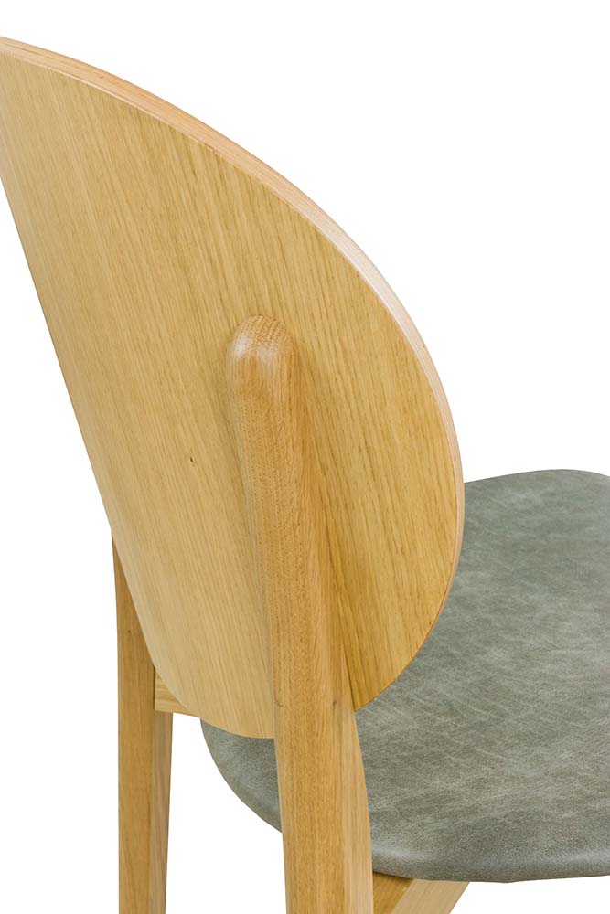 Gastronomiestuhl KPO-C-356-E | Eichenholz | Bezug: Linato-07