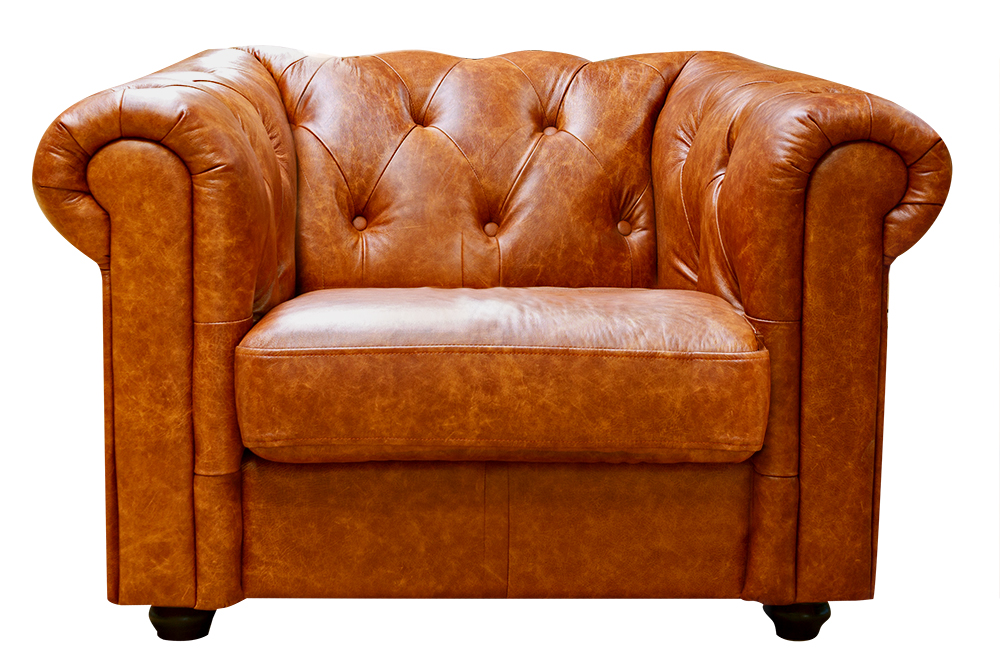 Bezug: Echtleder ENH Cognac