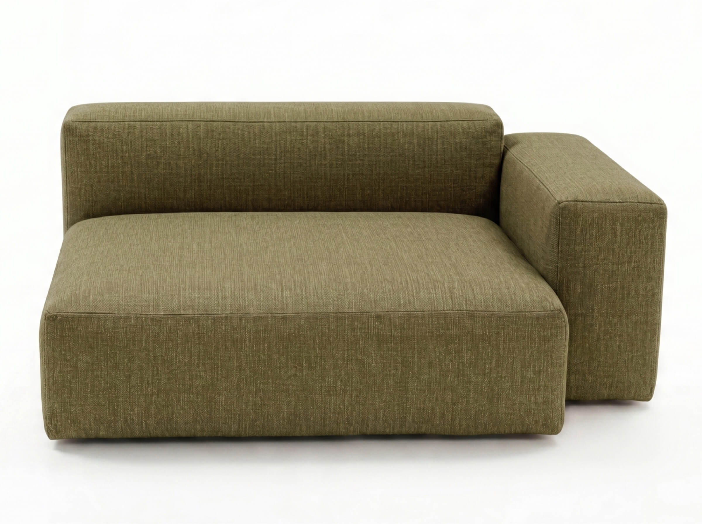 Modulares Outdoorelement Moduvano One Longchair rechts M - Palma 616