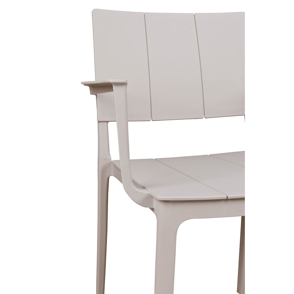 Kunststoffstuhl FOMA 1861 Light Grey