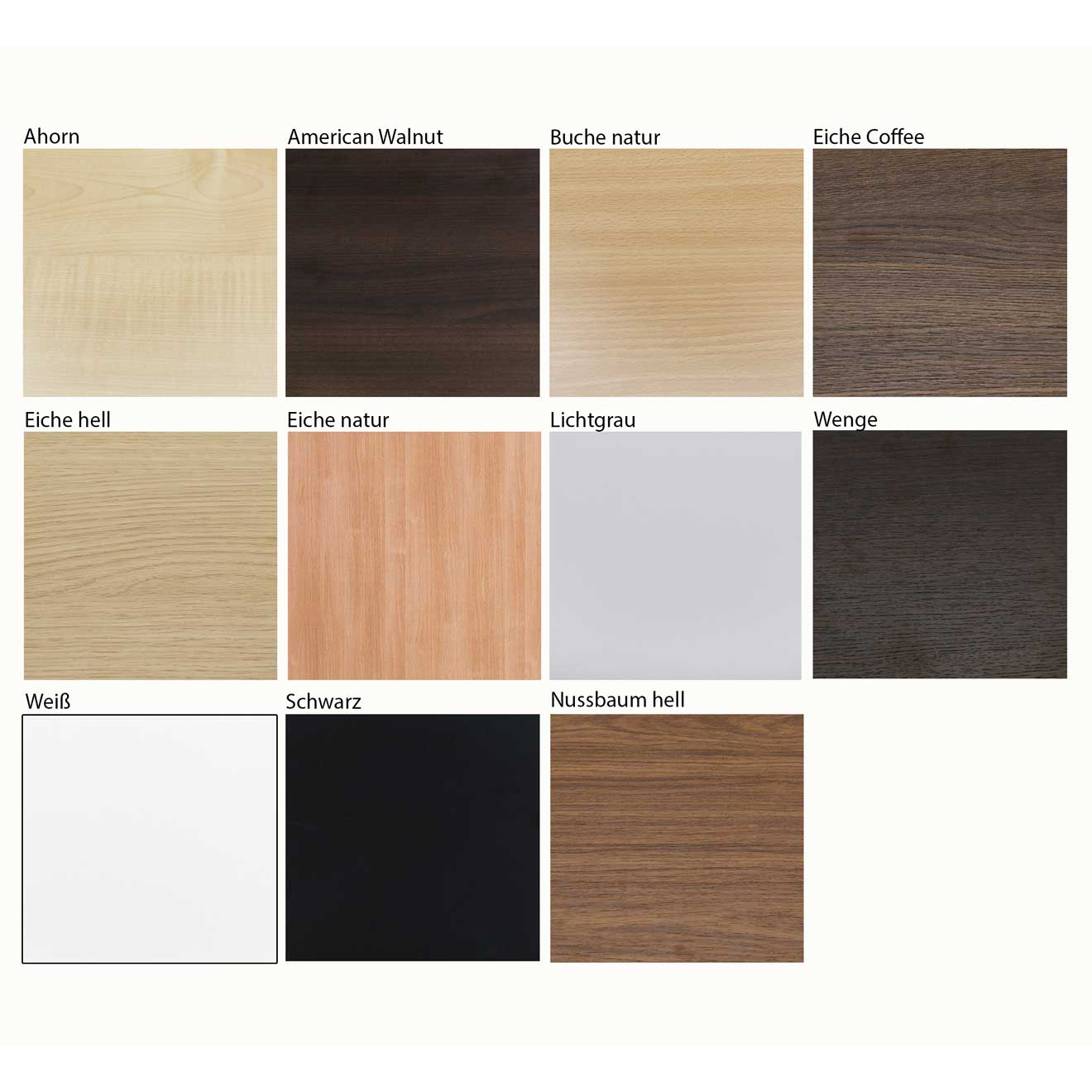 50mm PG1 - Melaminharz Tischplatte