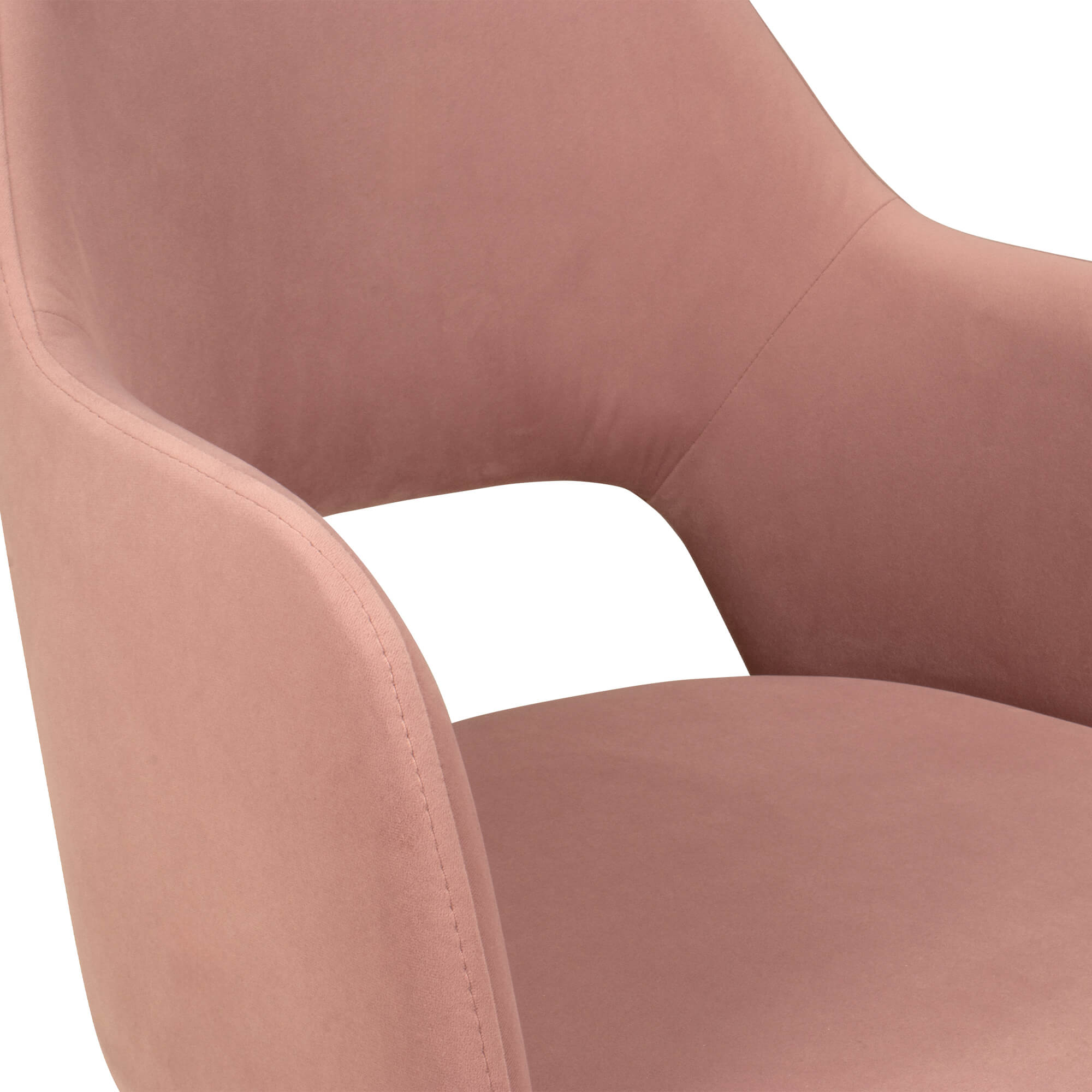 Vollpolsterstuhl mit Holzbeinen KDKS-A-200 - Detail Armlehne