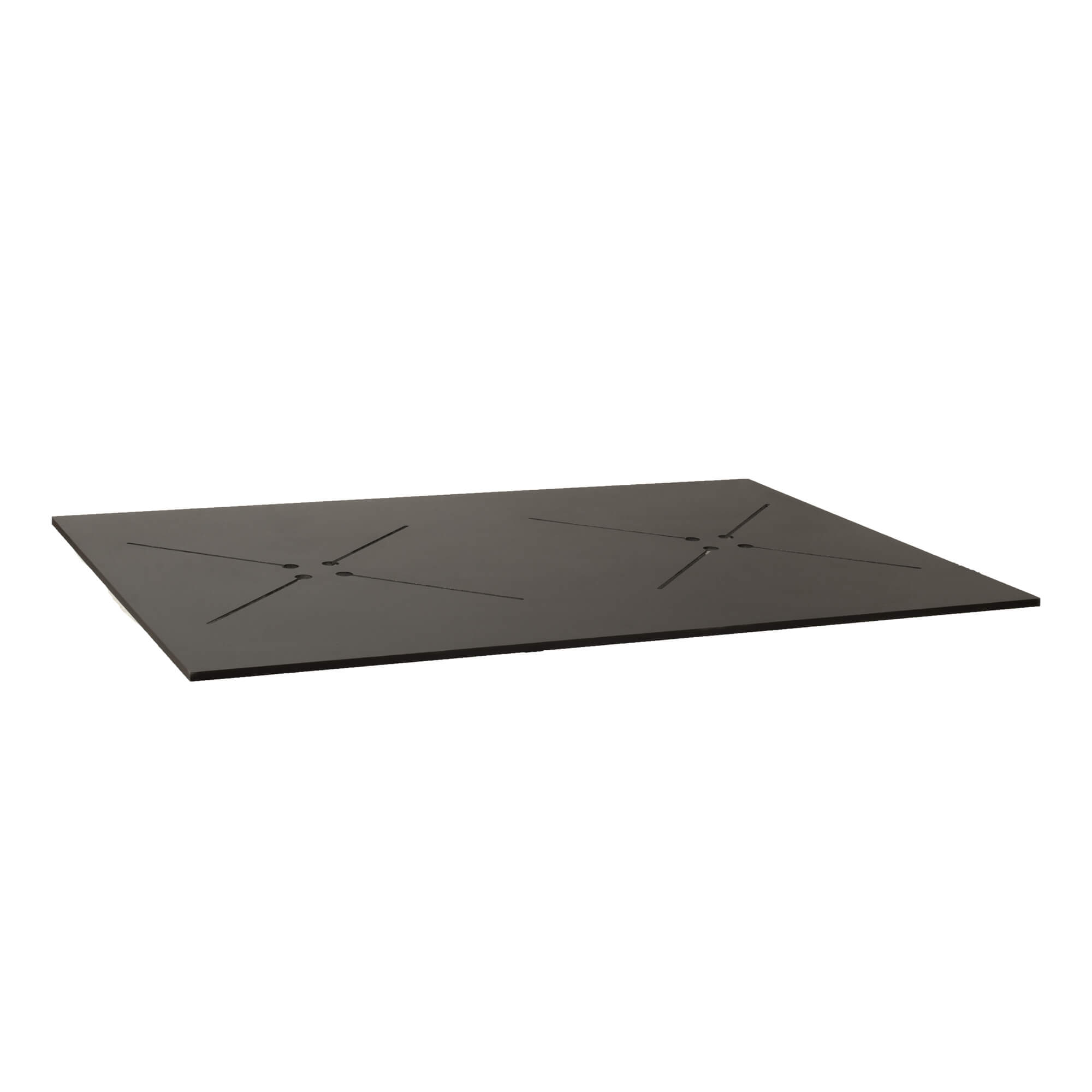 Tischplatte Outdoor 70x120 - Komplett Rueckseite