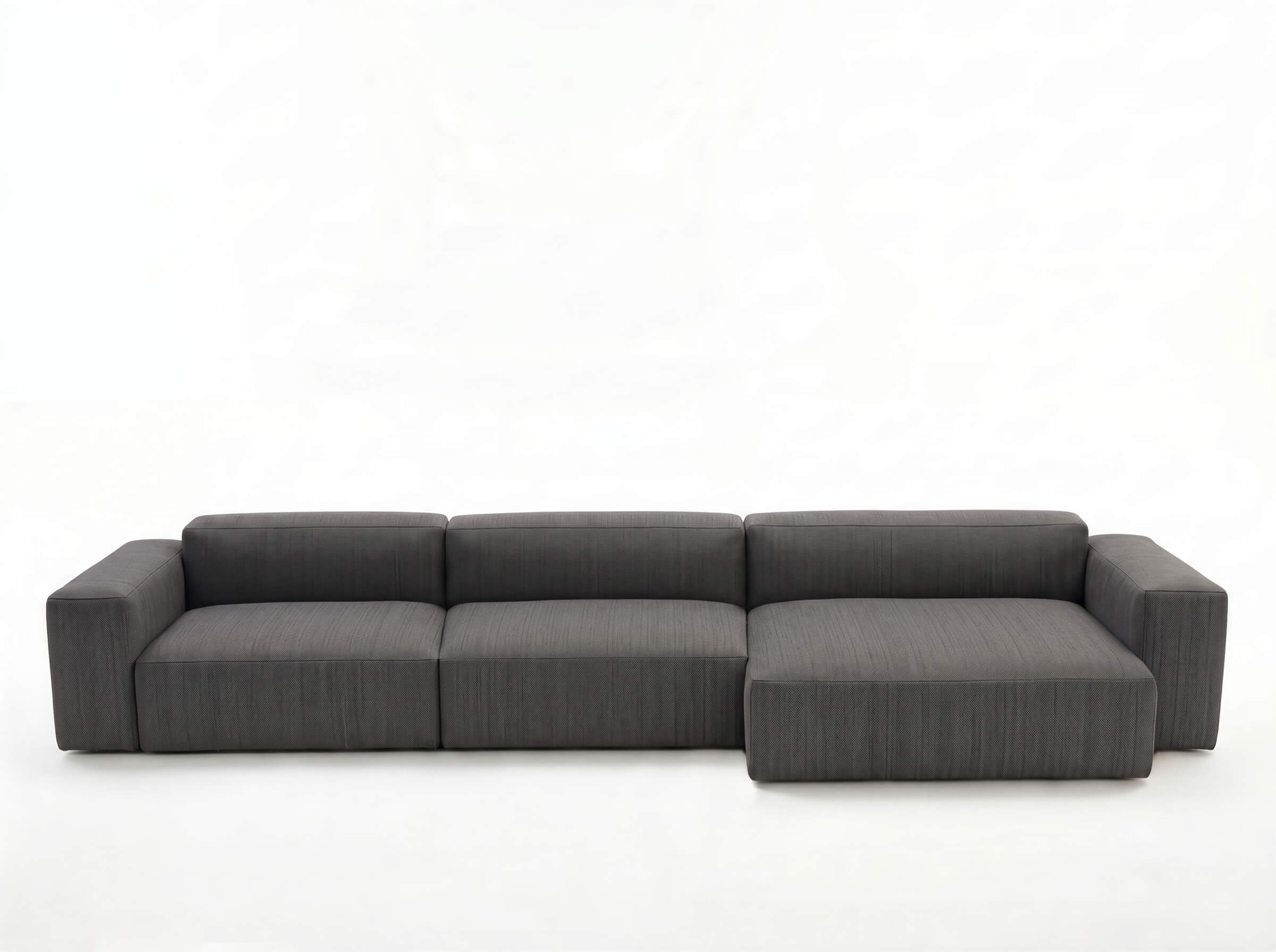 Modulares Outdoorsofa Moduvano One 3-teilig mit Longchair | 438 cm - Palma 628