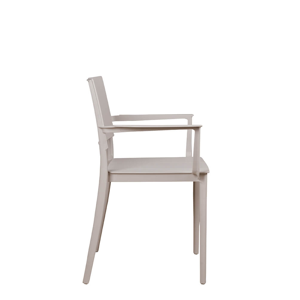 Kunststoffstuhl FOMA 1861 Light Grey