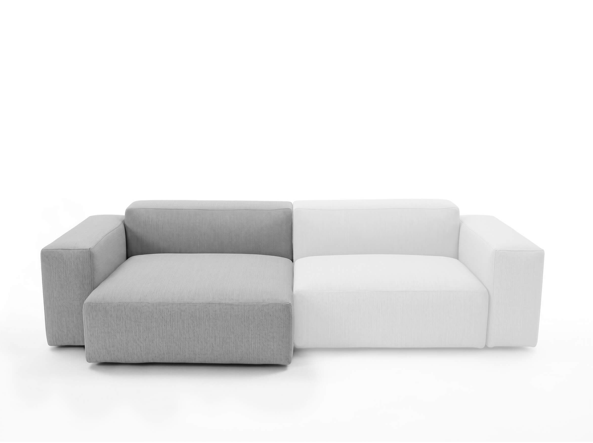 Modulares Outdoorelement Moduvano One Longchair links S - Palma 604