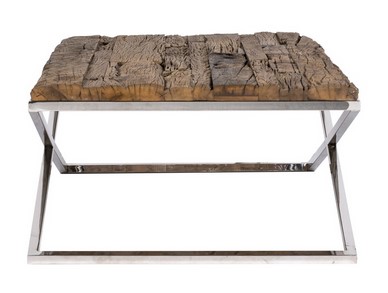 Couchtisch Kensington 130x80 (Silver)