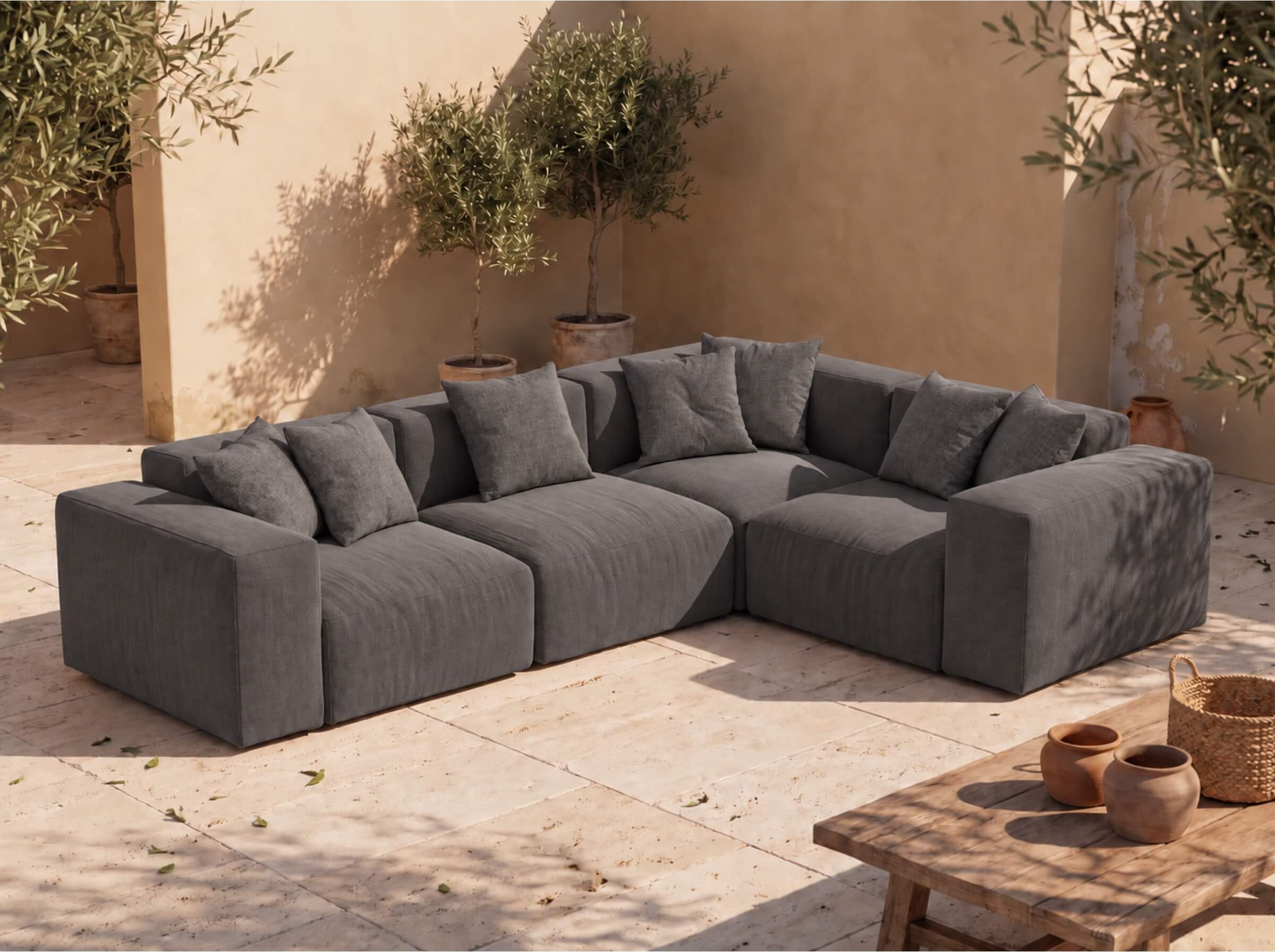 Outdoorkissen Moduvano One M - Palma 628