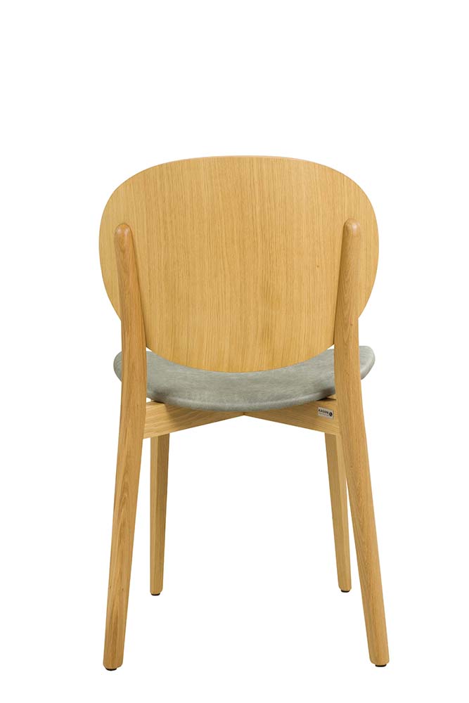 Gastronomiestuhl KPO-C-356-E | Eichenholz | Bezug: Linato-07
