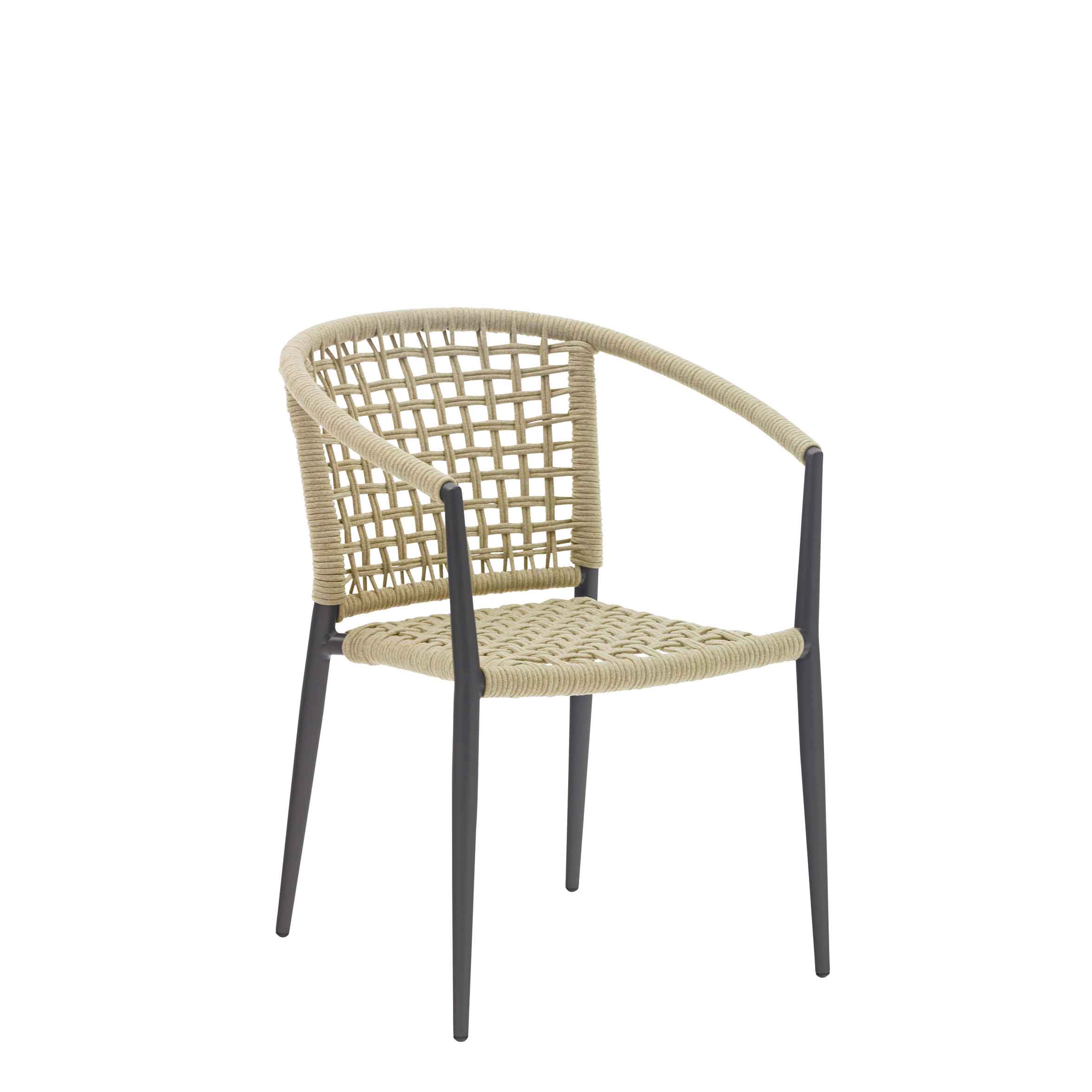 Outdoorstuhl Calderas Creme