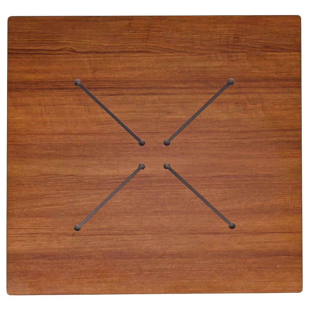 HPL Compact Natural Teak Tischplatte