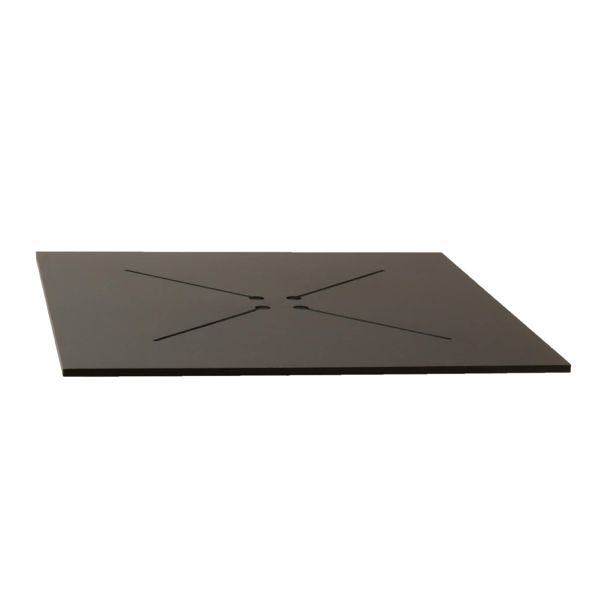 Tischplatte Outdoor 70x70 - Komplett rueckseite