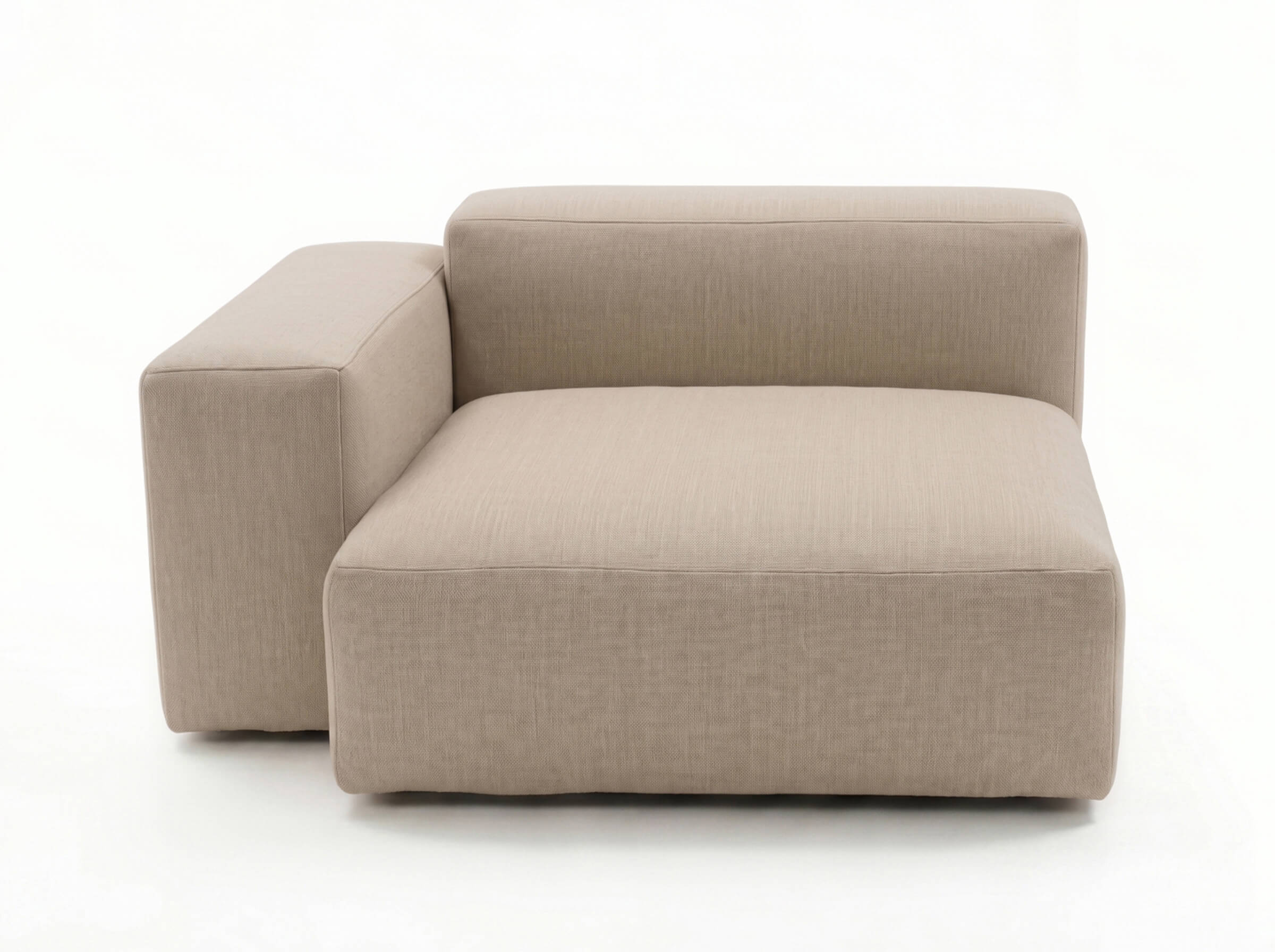 Modulares Outdoorelement Moduvano One Longchair links S - Palma 604