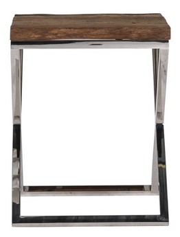 Ecktisch Kensington 45x45 (Silver)