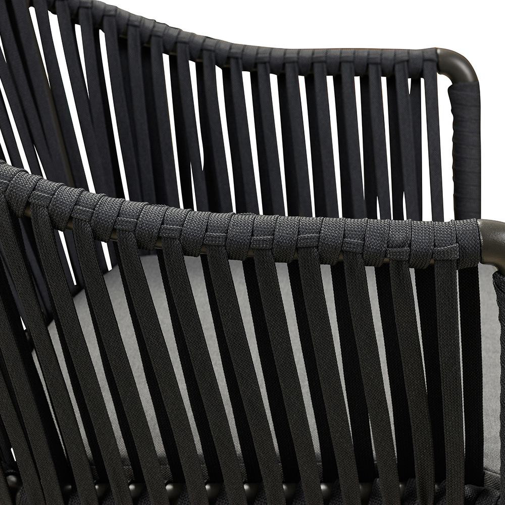 Terrassenstuhl Ramila-48 Dark Grey