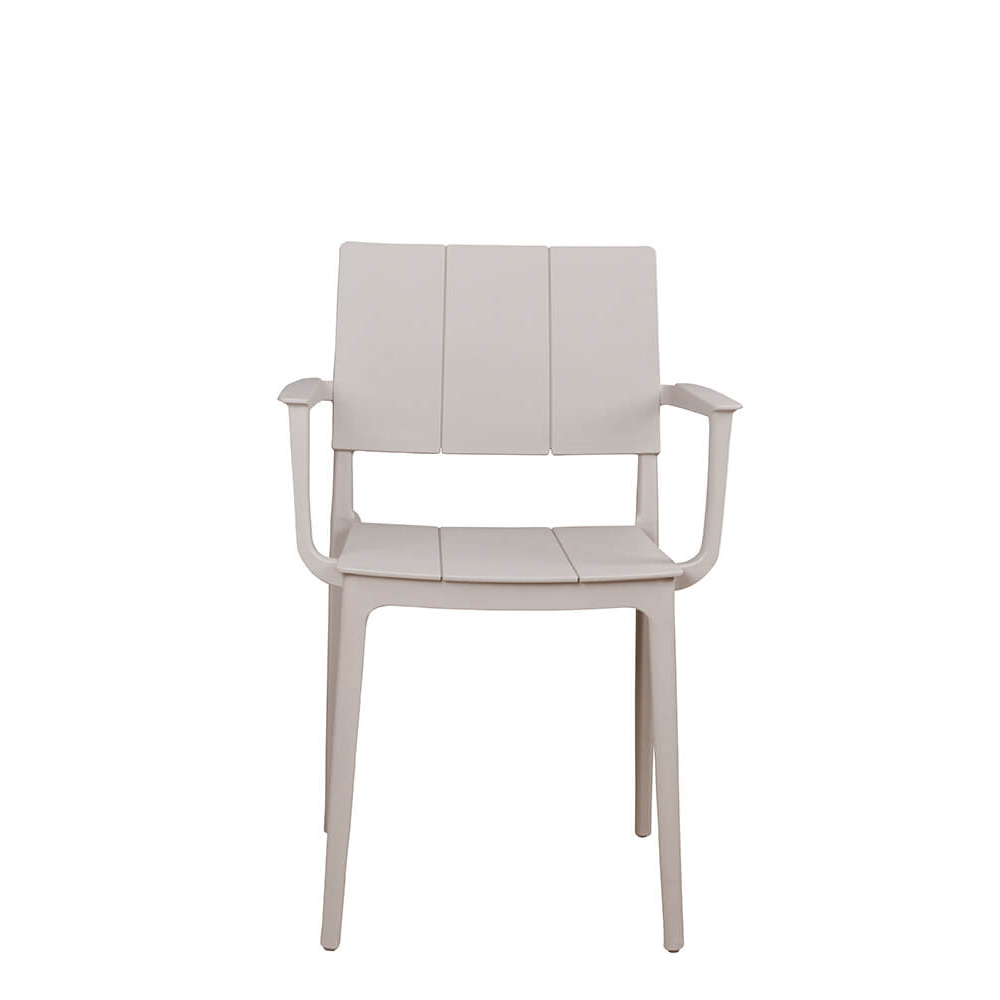 Kunststoffstuhl FOMA 1861 Light Grey