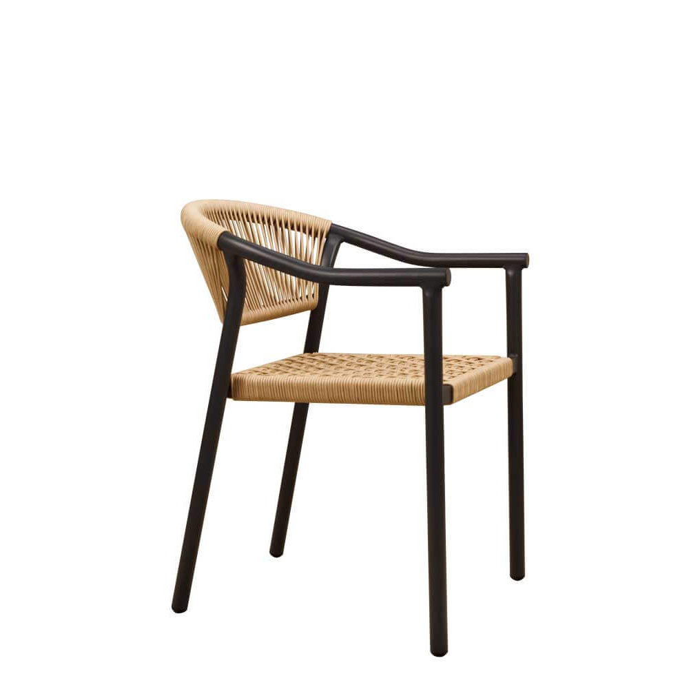 Outdoorstuhl Xona Creme