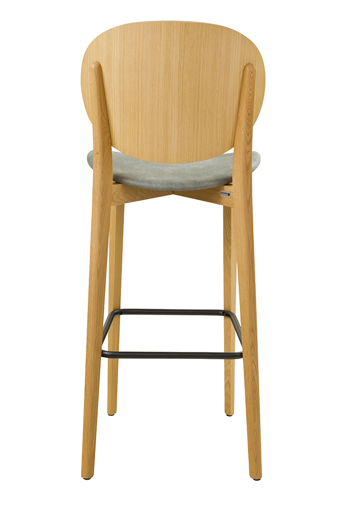 Gastronomiebarhocker KPO-C-362-E | Eichenholz | Bezug: Linato-07
