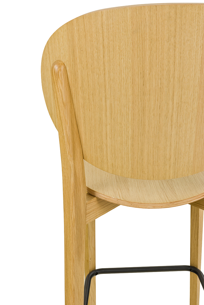 Gastronomiebarhocker KPO-C-360-E | Eichenholz