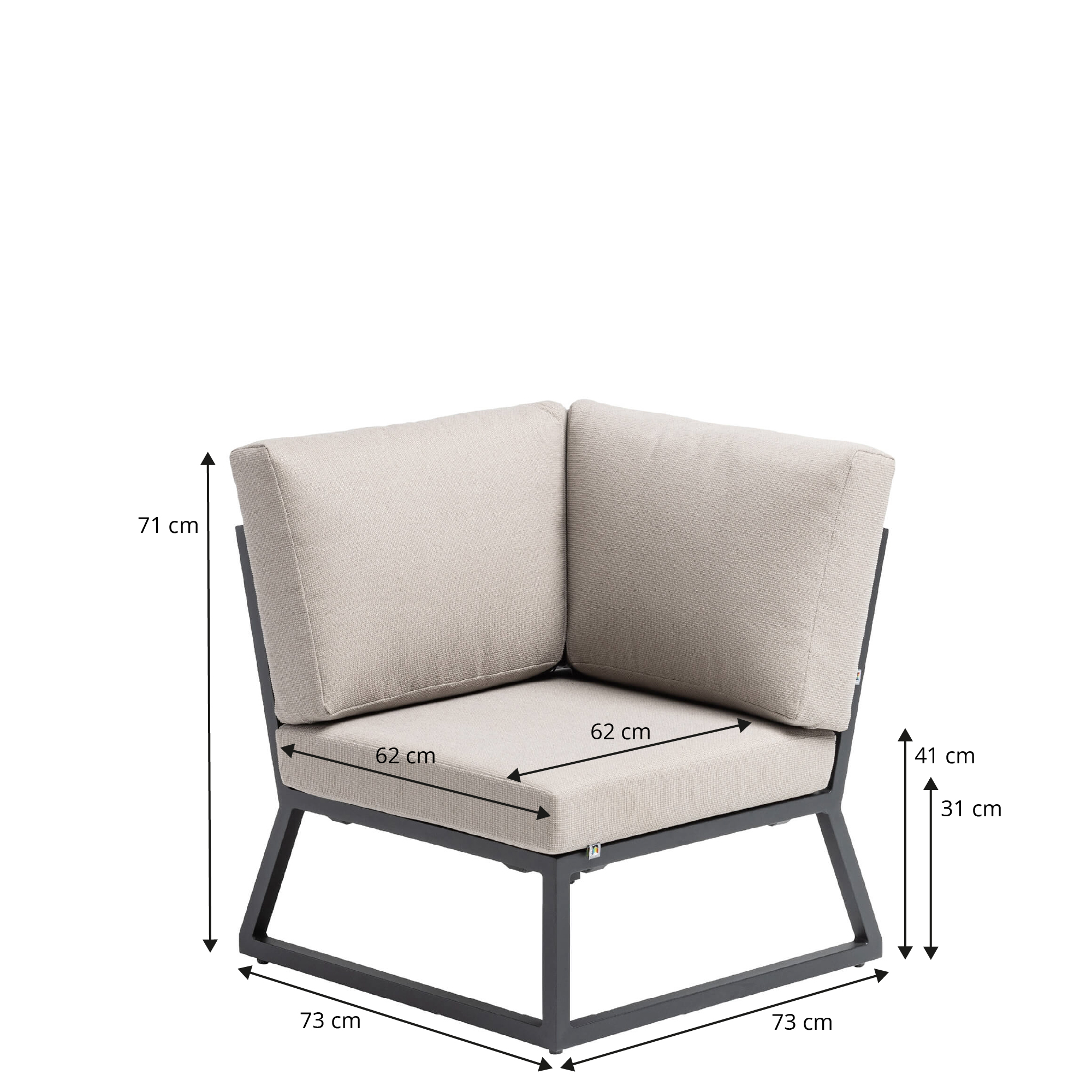 KETTLER-Atlantic-Eckteil