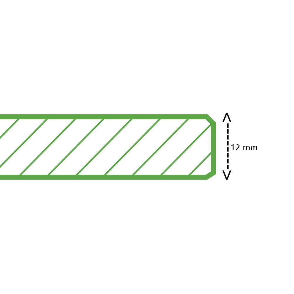 HPL Compact Anthrazit Tischplatte