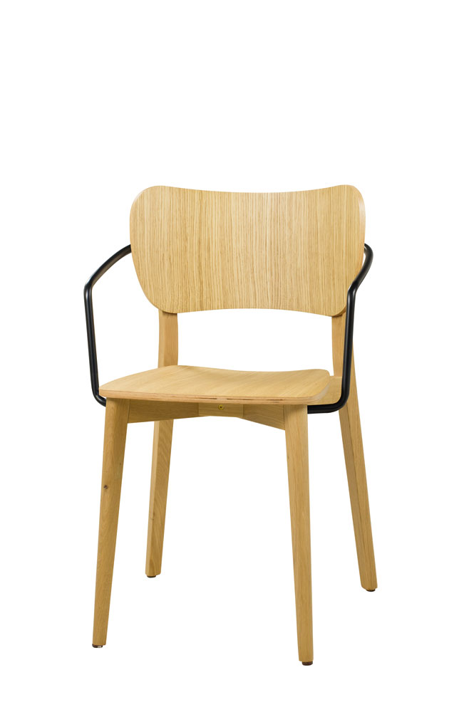 Gastronomiestuhl KPO-R-339-E | Eichenholz