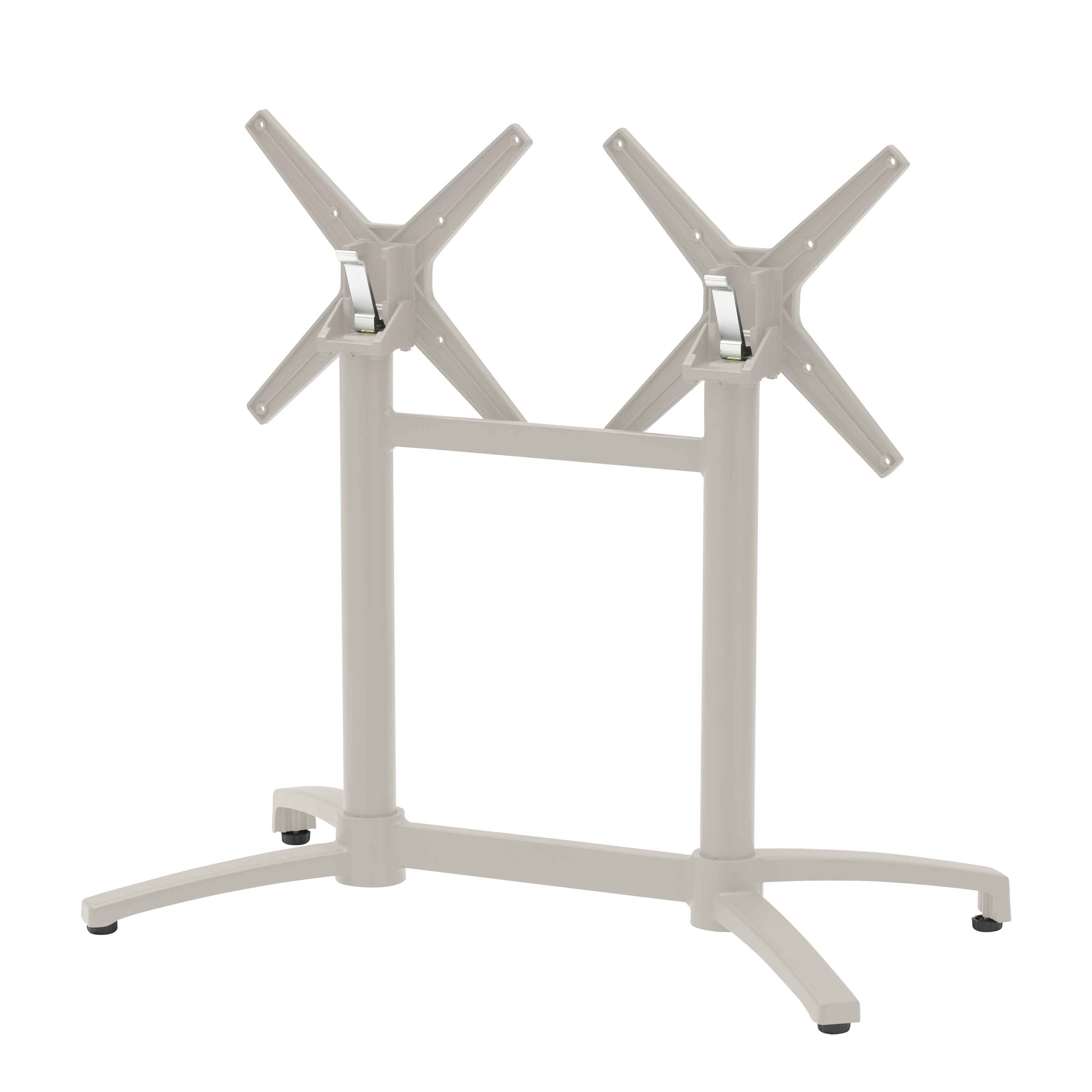 Tischgestell Double Narona Clap Cream