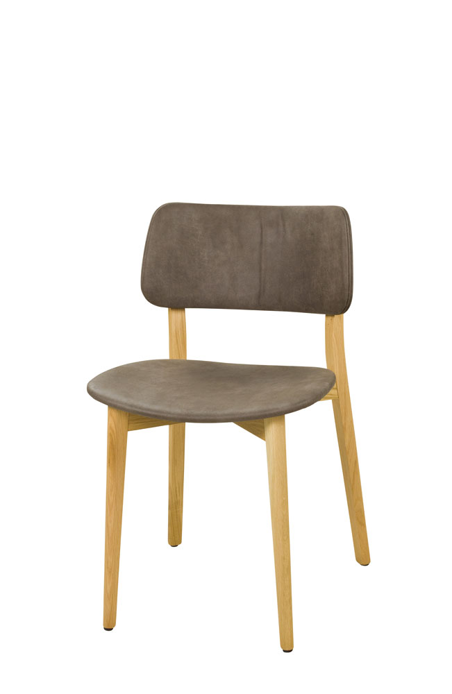 Gastronomiestuhl KPO-U-329-E | Eichenholz | Bezug: Linato-04