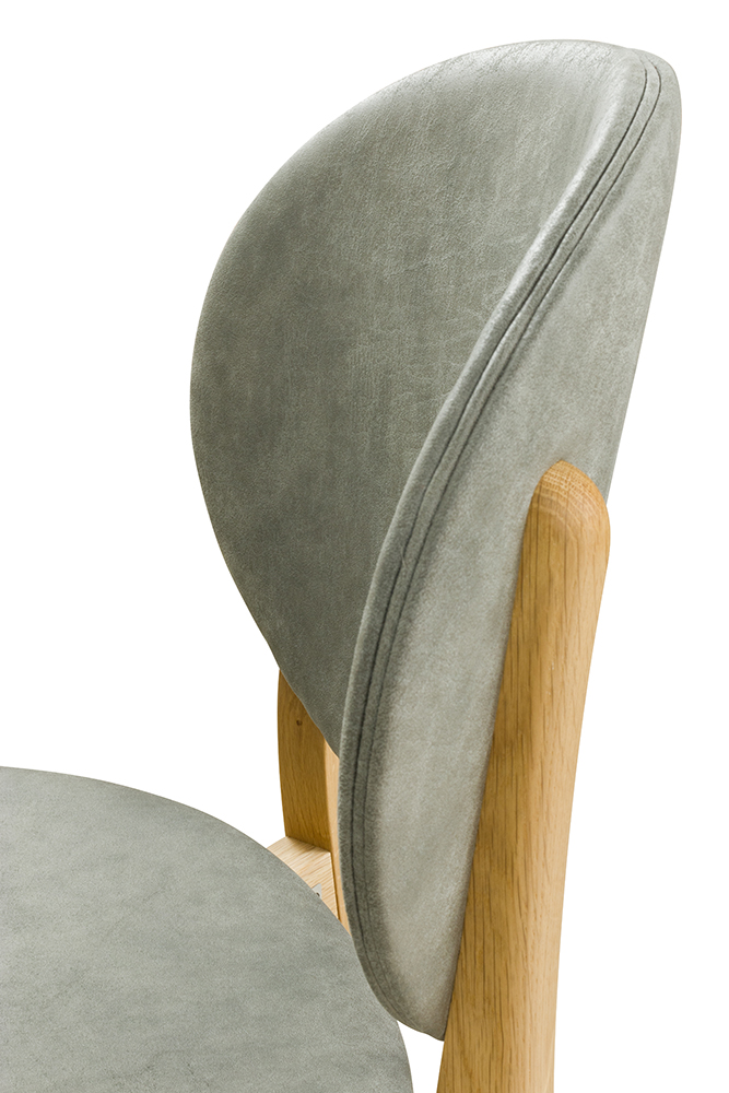 Gastronomiestuhl KPO-D-365-E | Eichenholz | Bezug: Linato-07