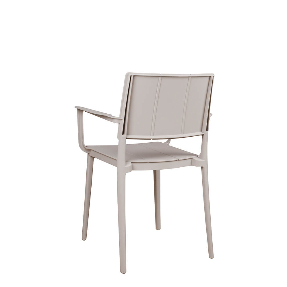 Kunststoffstuhl FOMA 1861 Light Grey