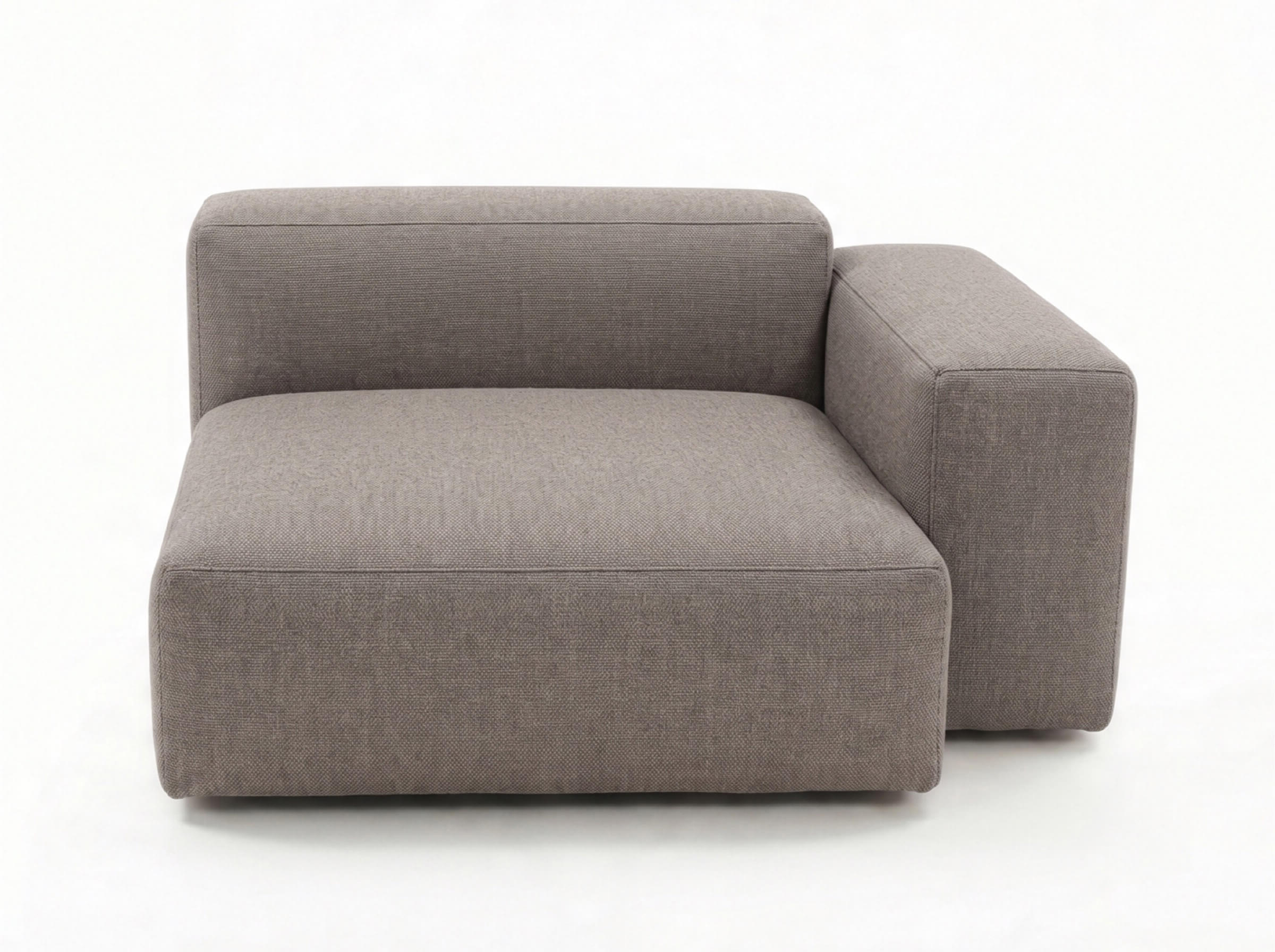 Modulares Outdoorelement Moduvano One Longchair rechts S - Palma 624
