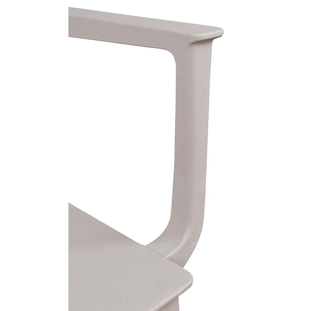 Kunststoffstuhl FOMA 1861 Light Grey