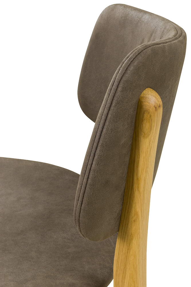 Gastronomiestuhl KPO-U-329-E | Eichenholz | Bezug: Linato-04