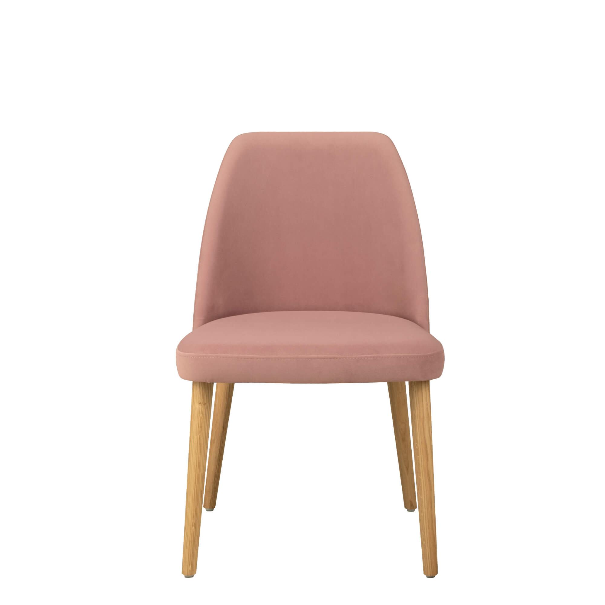 Vollpolsterstuhl mit Holzbeinen KDKS 100 - Frontal