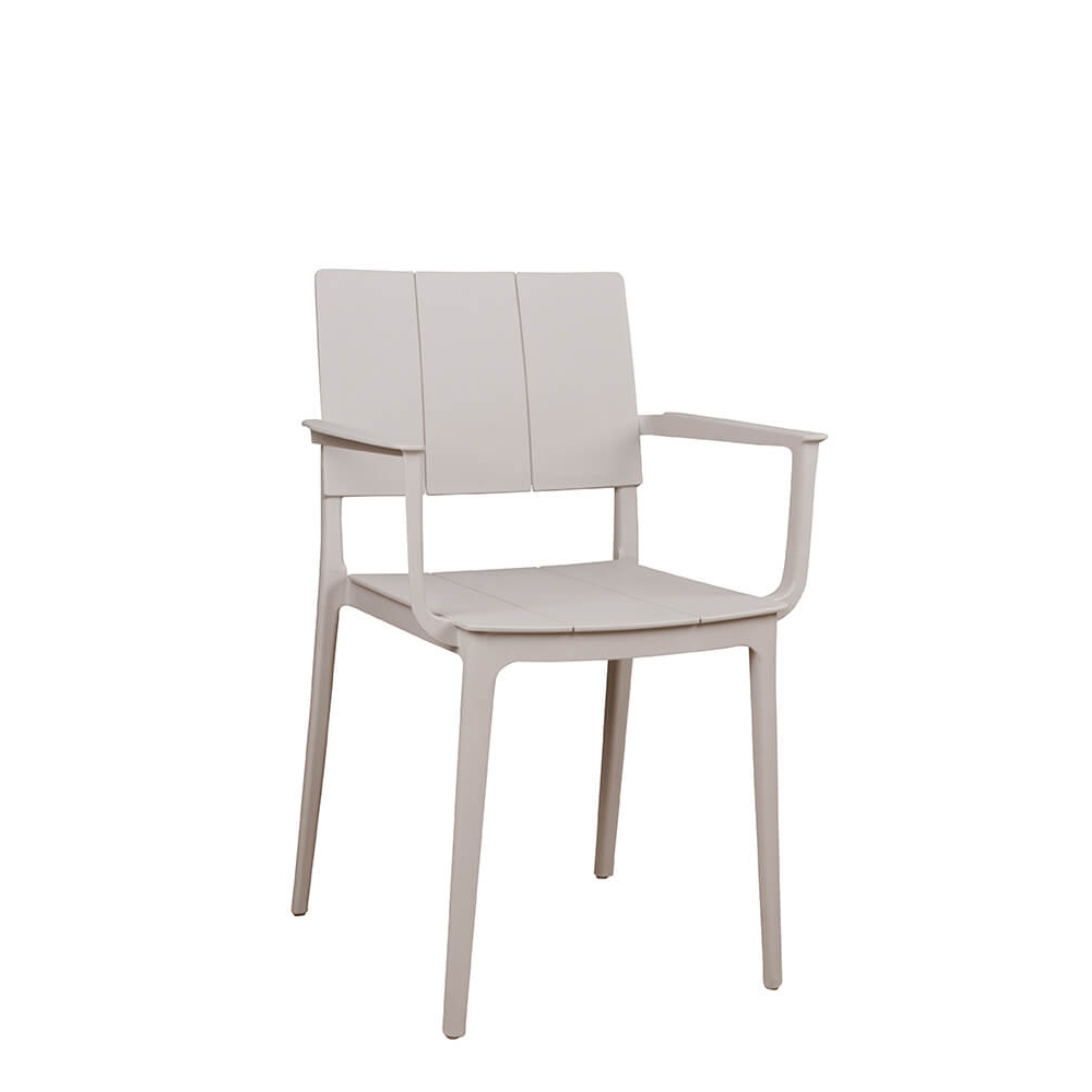 Kunststoffstuhl FOMA 1861 Light Grey