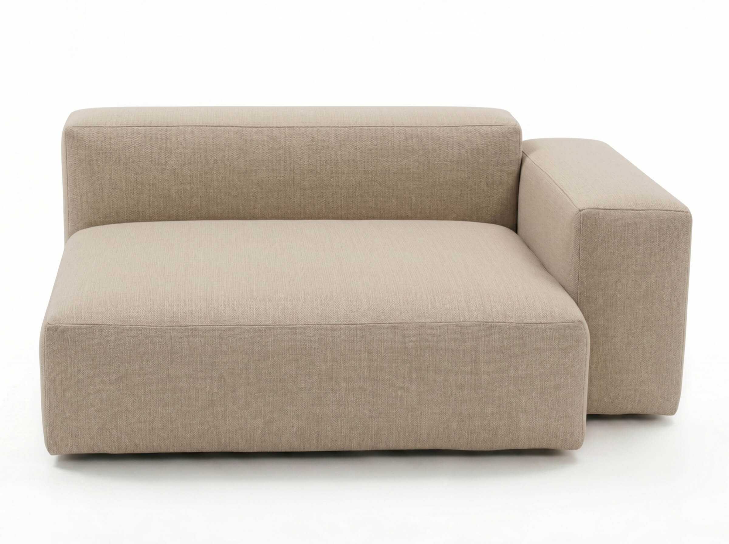 Modulares Outdoorelement Moduvano One Longchair rechts M - Palma 604