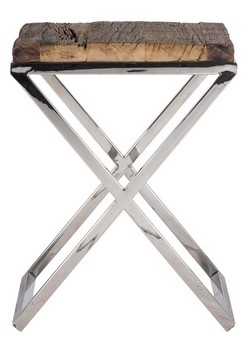 Ecktisch Kensington 45x45 (Silver)