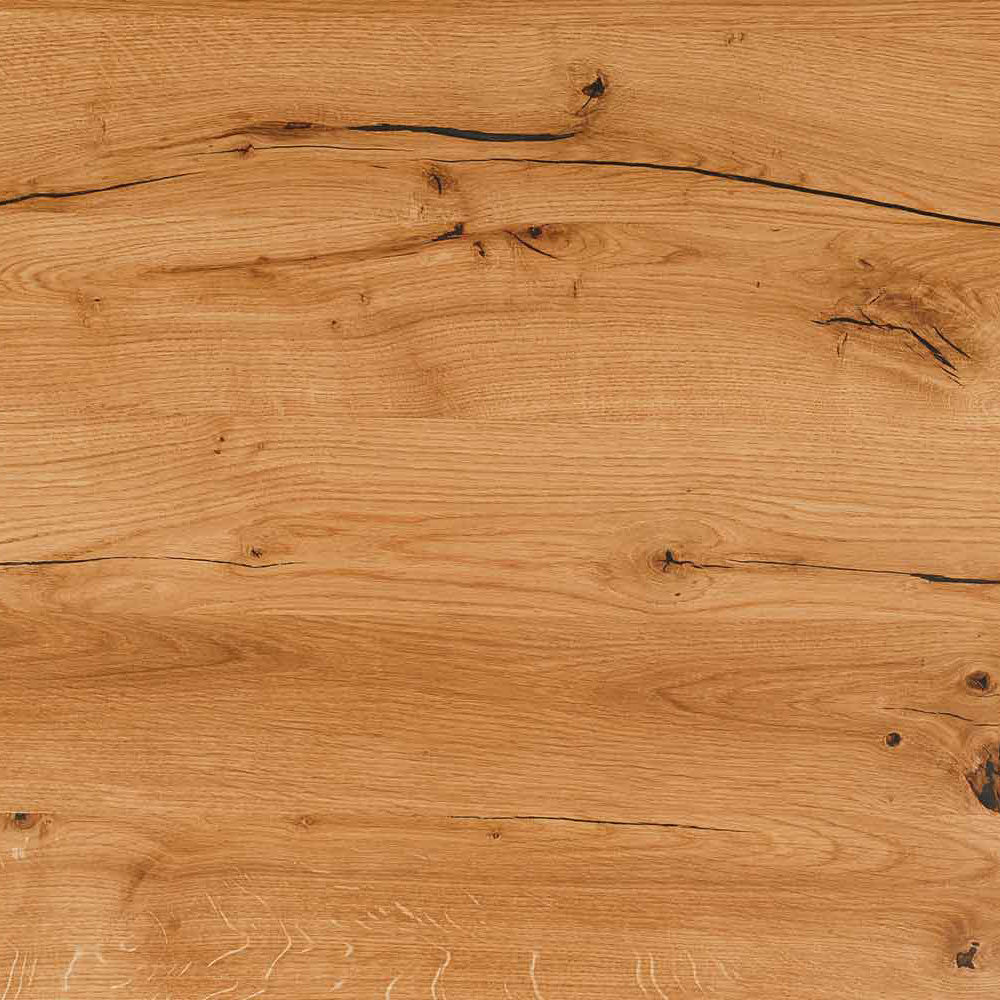 30mm Eiche massiv Vintage Tischplatte LV