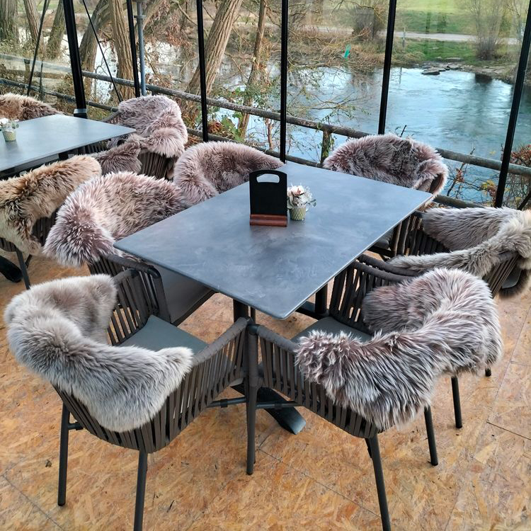 Terrassenstuhl Ramila-48 Taupe