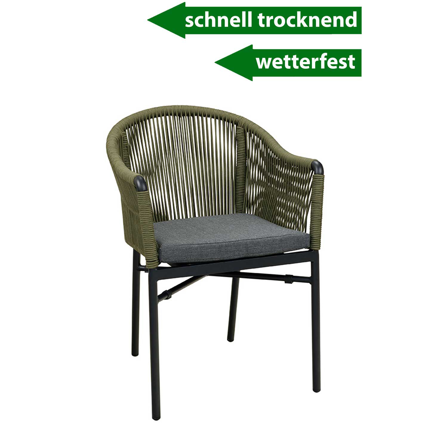 Terrassenstuhl Ramila TRR Green