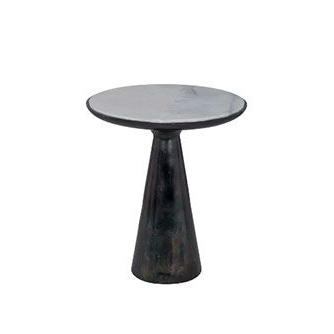 Beistelltisch Ethan 46Ø schwarz (Black)