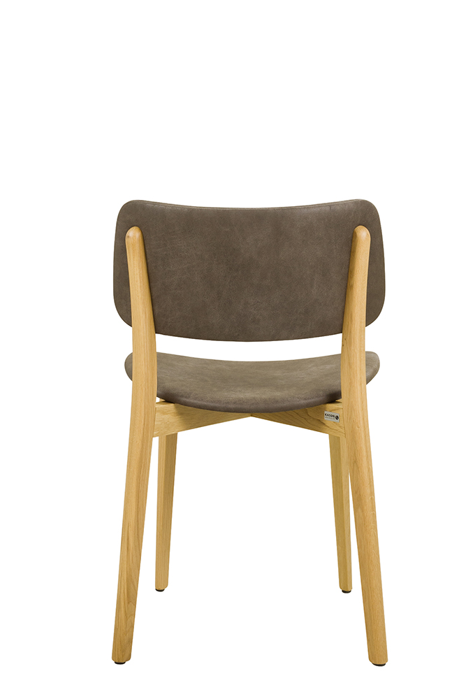 Gastronomiestuhl KPO-U-329-E | Eichenholz | Bezug: Linato-04