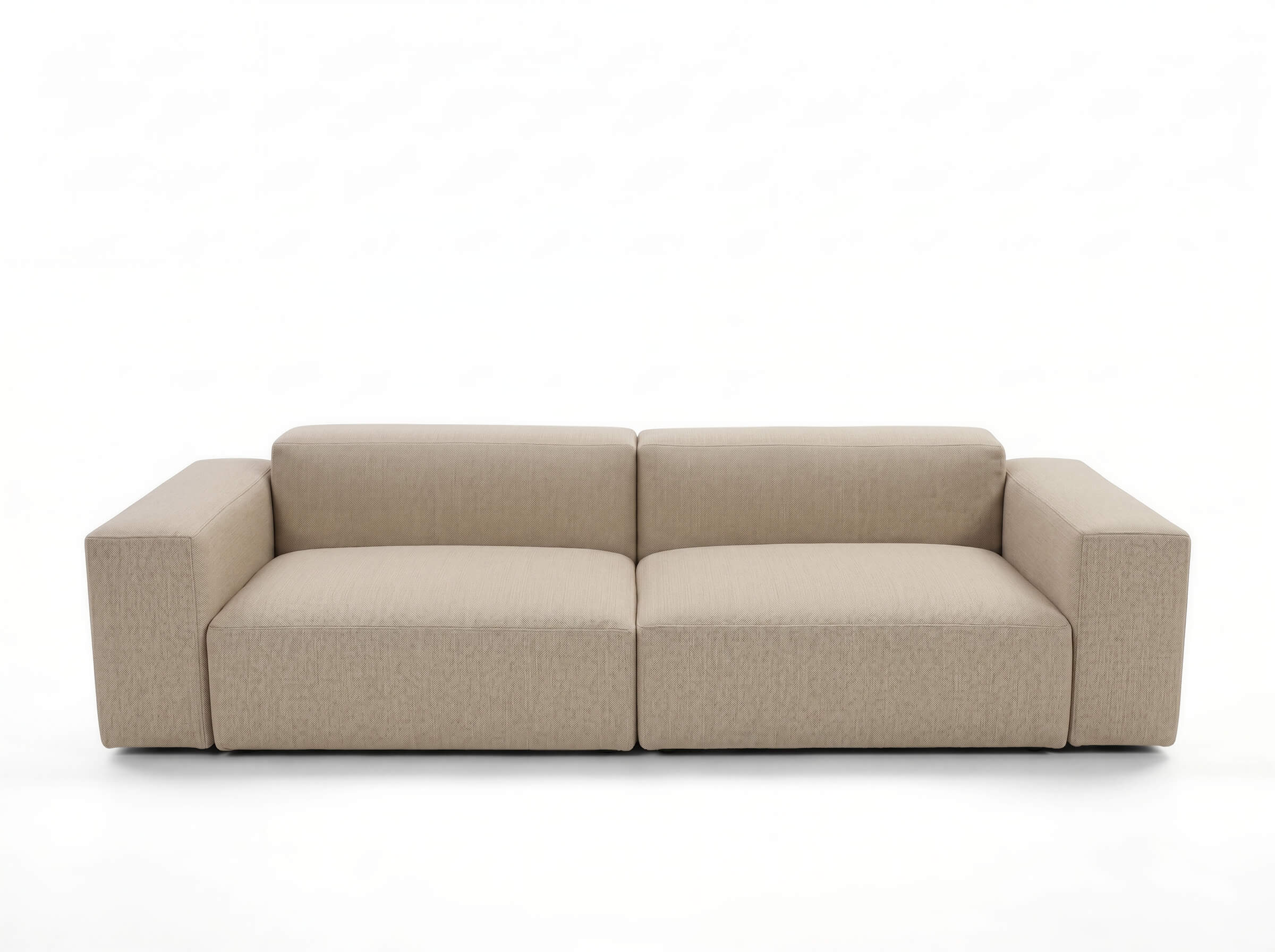 Modulares Outdoorsofa Moduvano One 2-teilig | 292 cm - Palma 604