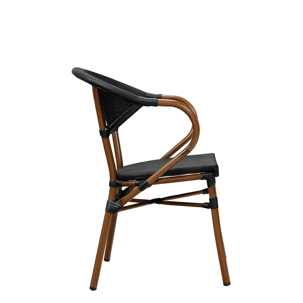 Outdoorstuhl Ganua Black